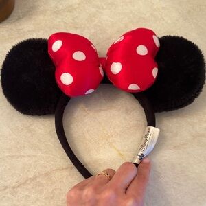 Disney Black and Red Polka Dot Ears Headband